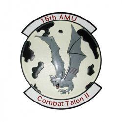 15th AMU Squadron Plaque
