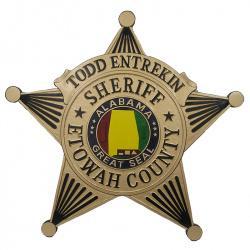 Etowah County Sheriff Badge Plaque