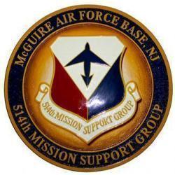 514th MSG Squadron Plaque