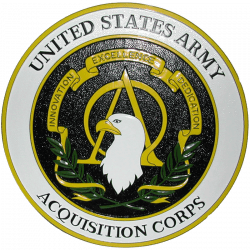 Army Acquisition Corps Seal Plaque