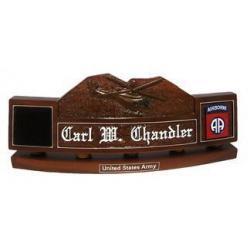 Army Custom Desk Nameplate