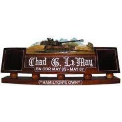 Tank Design 3 Desk Nameplate