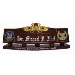 USCG Custom Desk Nameplate