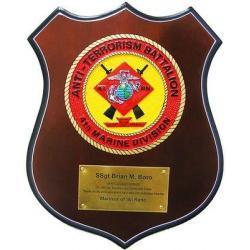 anti-terrorism battalion 4th marine division patch plaque