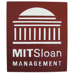 MIT Sloan Management School Plaque