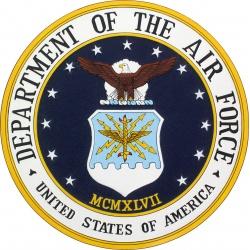 Department of the Air Force Seal Podium Plaque