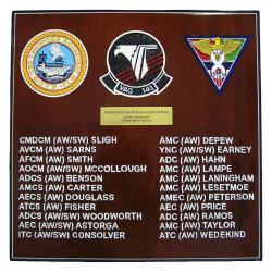 deployment going away plaque