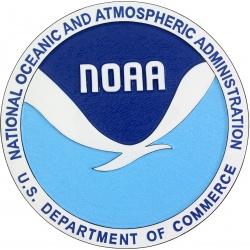 National Oceanic and Atmospheric Administration Seal  Plaque / NOAA 