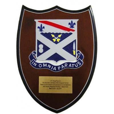 2-18 Infantry Presentation Plaque