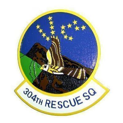 304th Rescue Squadron Plaque