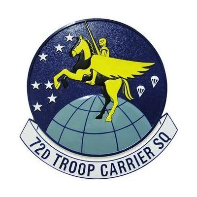 72d troop carrier squadron seal plaque