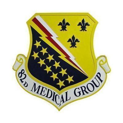 82D Medical Group Seal Plaque