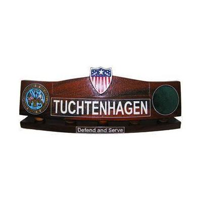 Adjutant General Desk Nameplate