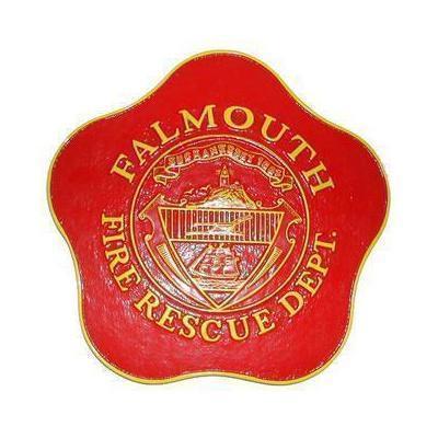 Falmouth Fire Department Firehouse Plaque