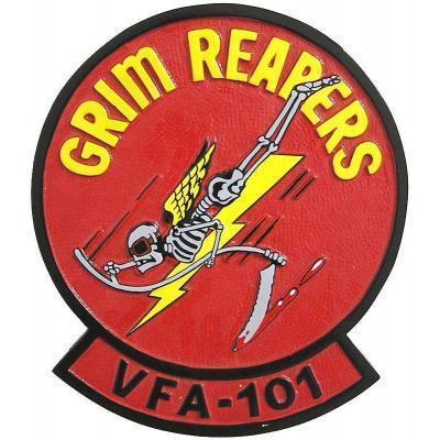 Grim Reapers VFA 101 Plaque