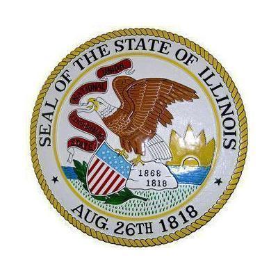 Illinois State Seal Plaque