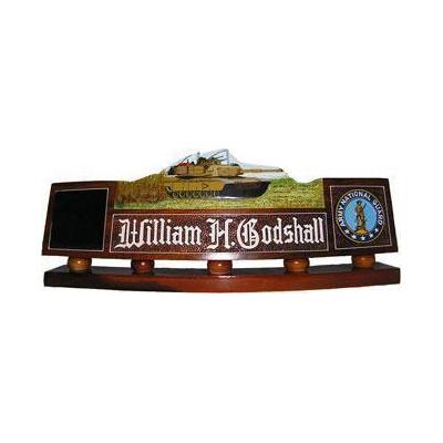 M1 Tank Desk Nameplate