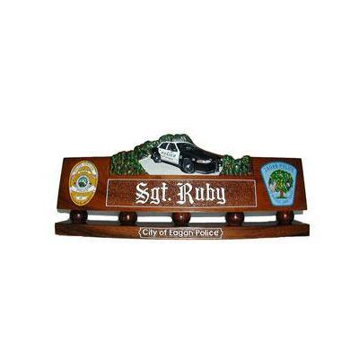 Police Department Desk Nameplate