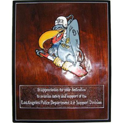 Police Department Presentation Plaque