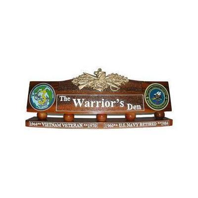 US Navy SeaBee Desk Nameplate